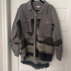 POL Oversized Shacket